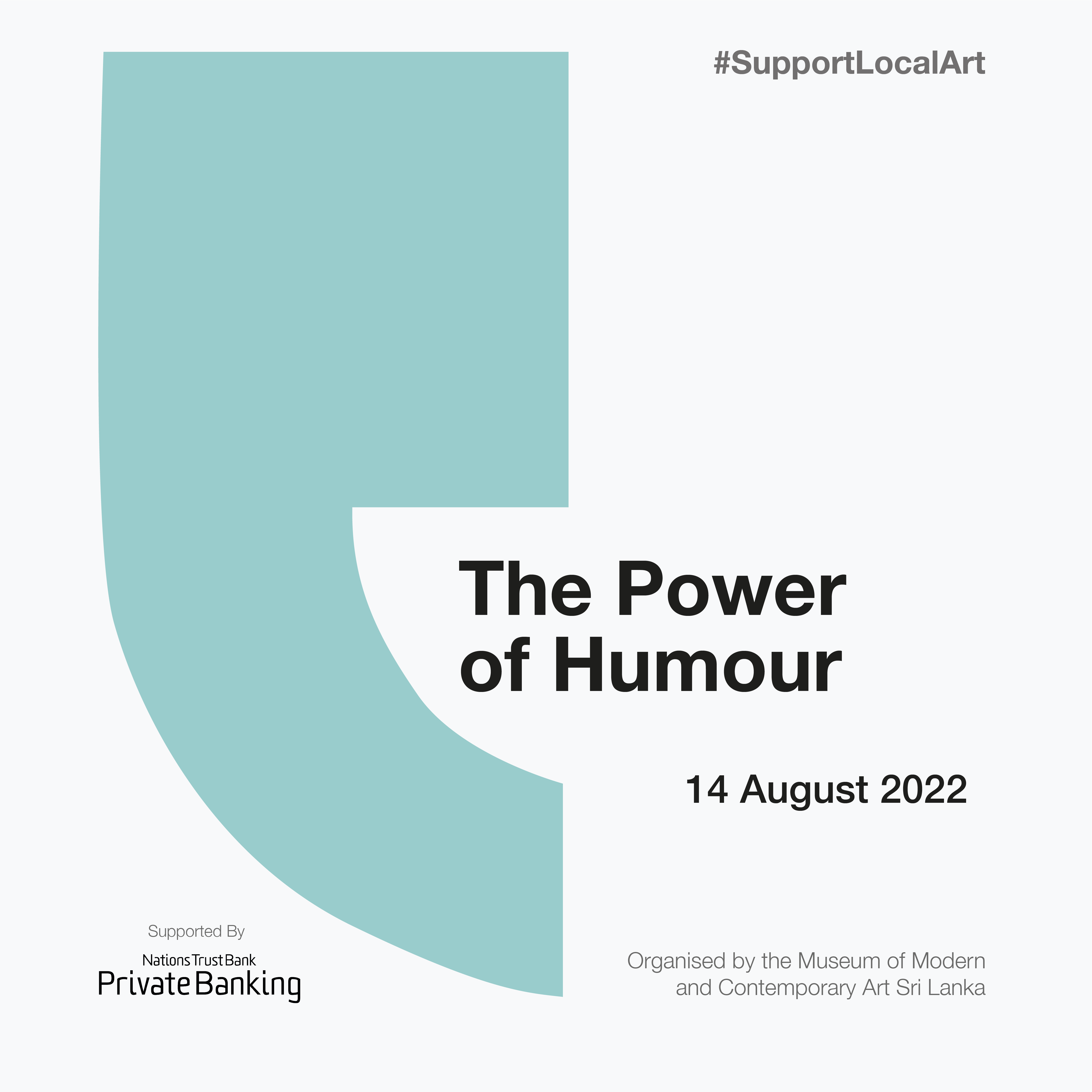 #SupportLocalArt Talk The Power of Humour