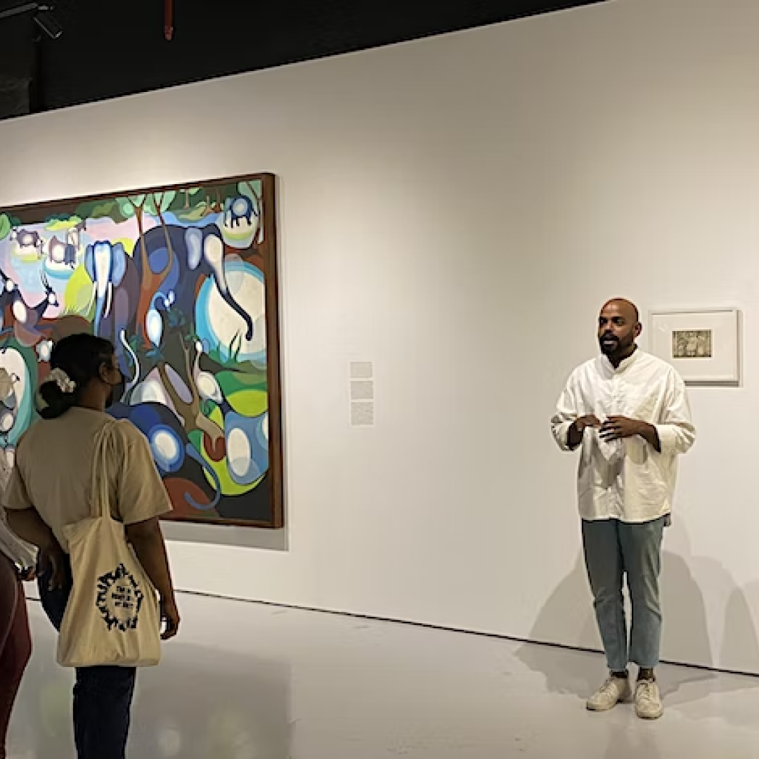Curator’s Tour with Sandev Handy