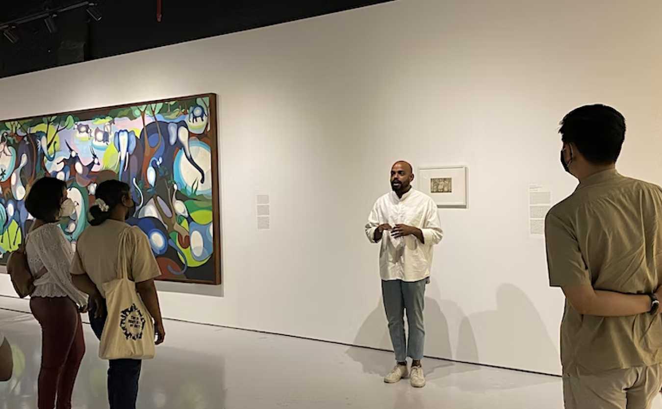 Curator’s Tour with Sandev Handy