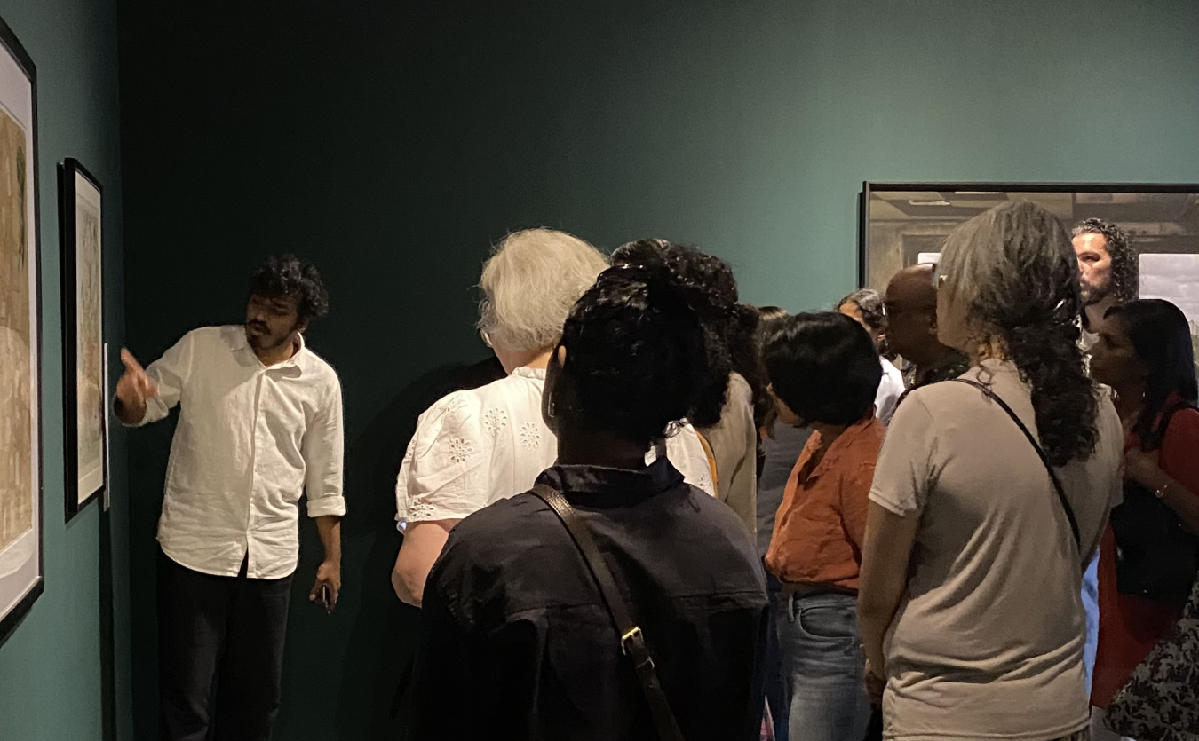 Curator's tour with thinal sajeewa web